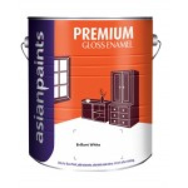 Asian Paints Apcolite Premium Gloss Enamel - White - 20 Ltrs - Blazing White