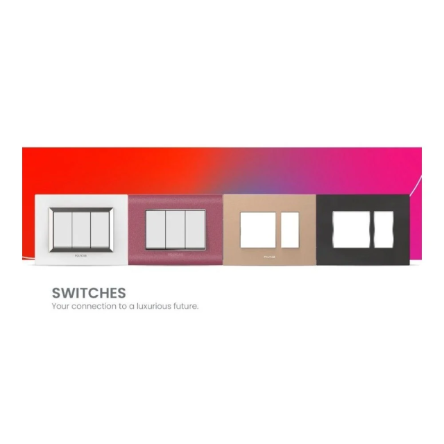 16A Polycab Electric Switch, 1 Way ₹ 28/PieceGet Latest Price