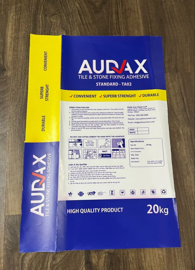 Audax Premium Cement Base Wall Putty 20kg