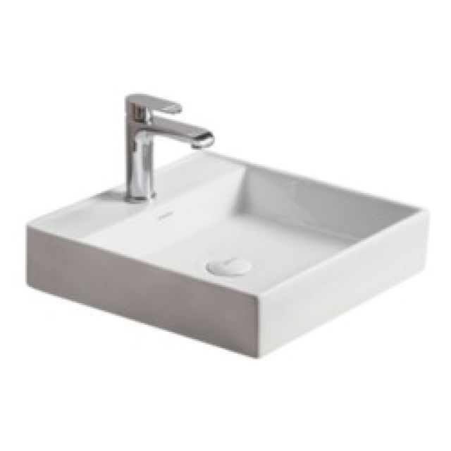Varmora Veno 440x440x100 Off White  Table Top Wash Basins