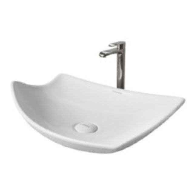 Varmora Adriana 500x390x130 Off White  Table Top Wash Basins