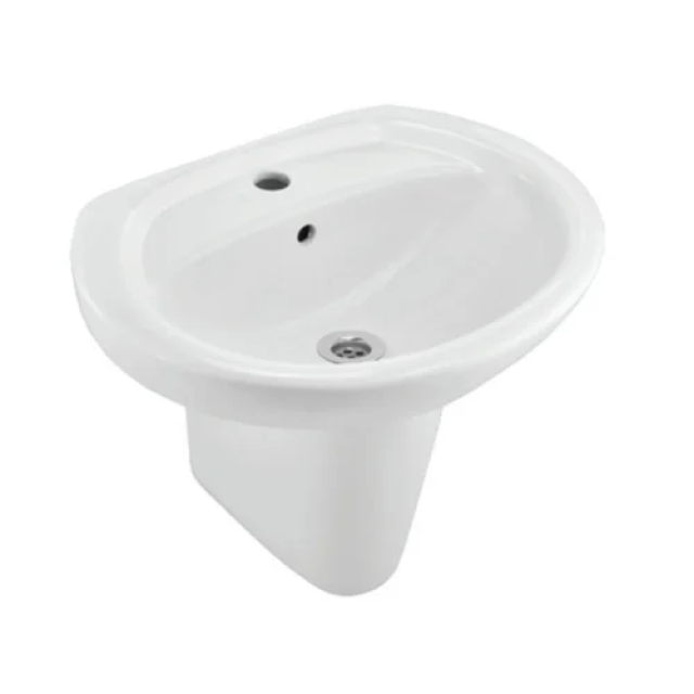 Wall Hung Basin Half Pedestal