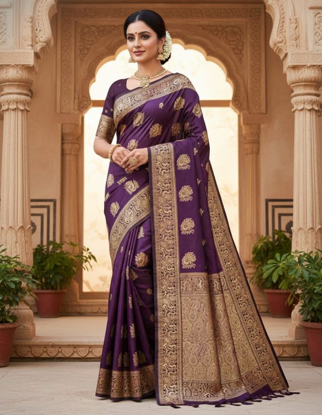 Banarasi silk saree