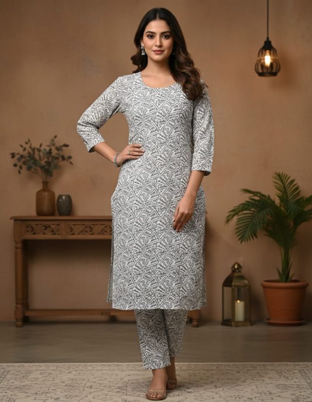Cotton kurta set