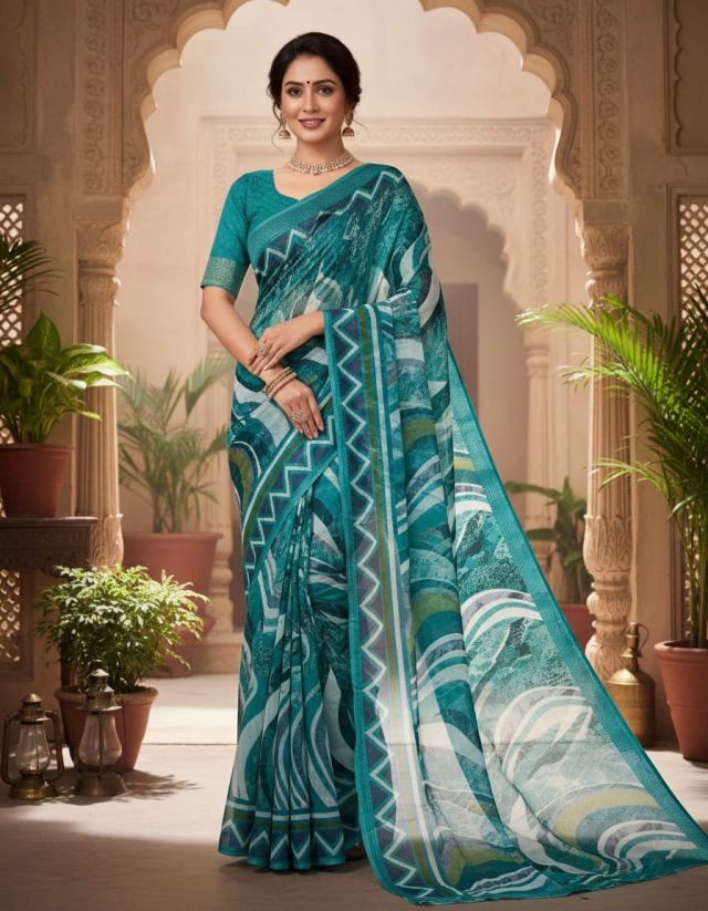 chiffon saree