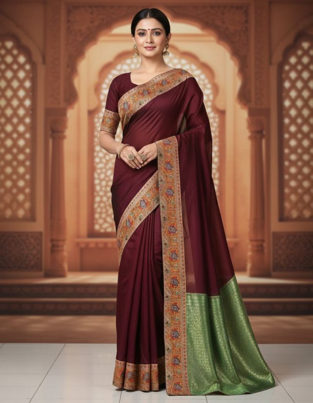 chifon saree