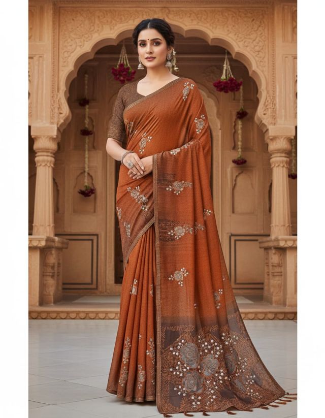 chiffon saree