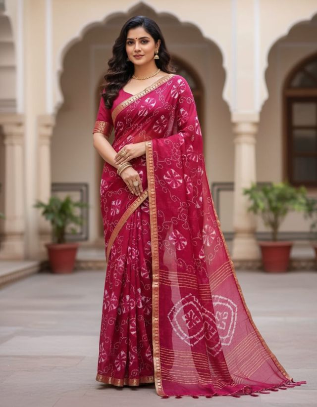 Gerogette saree