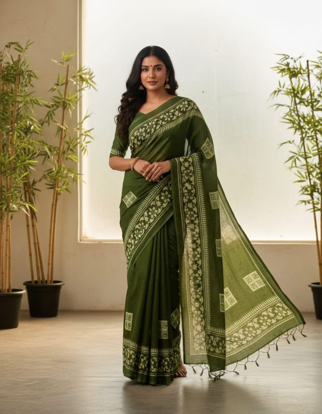 Gerogette saree