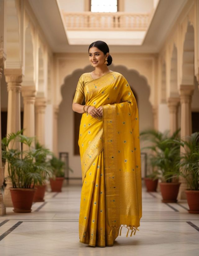 Banarasi silk saree