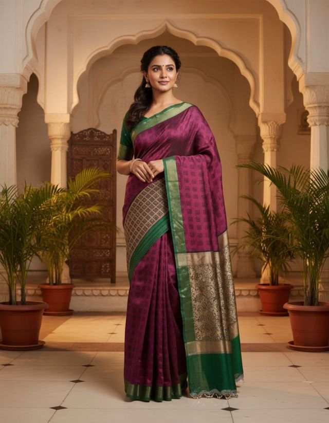 Banarasi silk saree