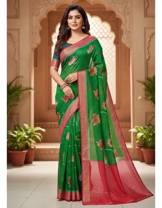Gerogette saree
