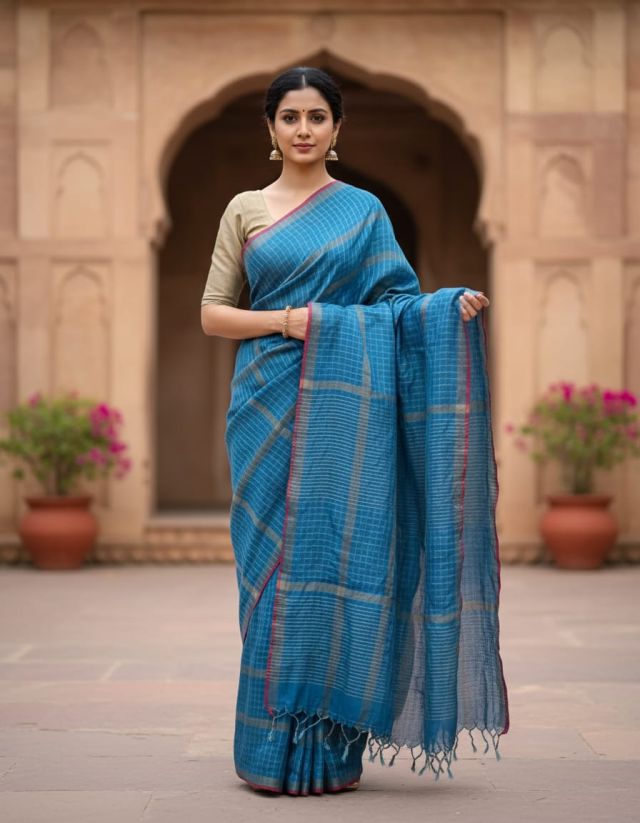 Cotton saree