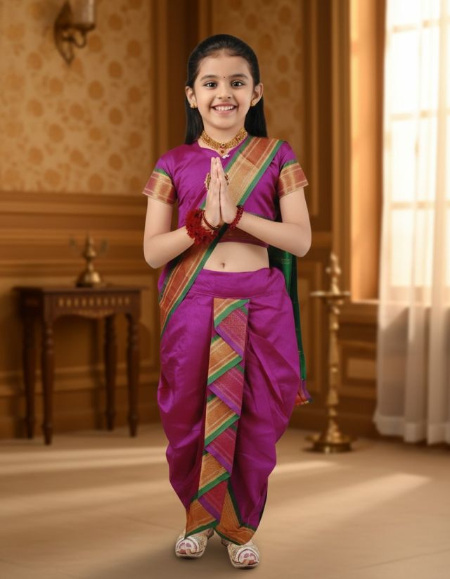Nauvari Saree
