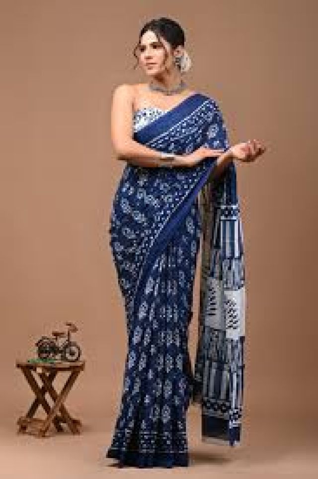 Cotton saree