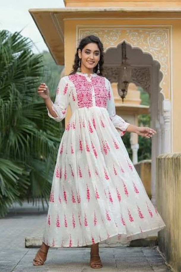 Anarkali kurti