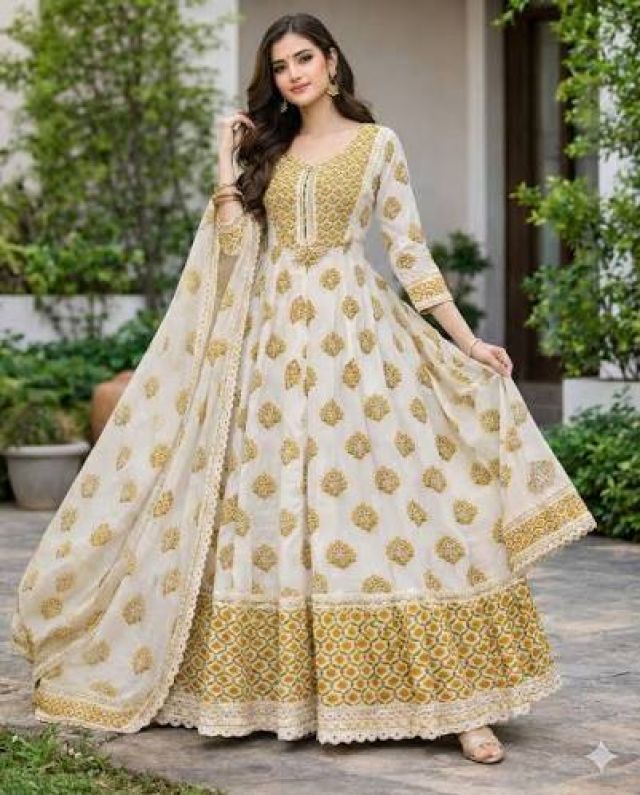 Anarkali kurti